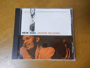 JAZZ ジャズ CD 【LACKIE MCLEAN・ジャッキーマクリーン】 NEW SOIL コレクション 良好 美品 中古 コレクター 音楽