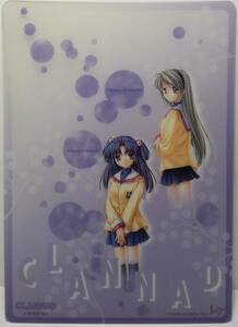 坂上智代＆一ノ瀬ことみ ミニクリア下敷き.D CLANNAD-クラナド- 郵送無料