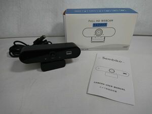 Sembiko ウェブカメラ webカメラ マイク内臓 USB FULL HD 1080P 200万画素 取説・箱付 動作確認済 ls202