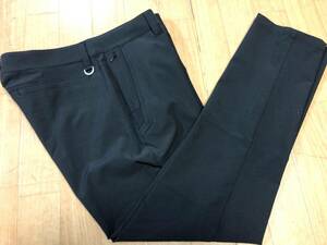 LOUDMOUTH(ラウドマウス)春夏 UVカット 吸汗速乾 ストレッチ テーパード ９分丈 ロングパンツ 762-303(BLACK)８６