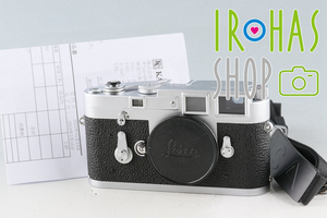 Leica Leitz M3 35mm Rangefinder Film Camera CLA By Kanto Camera #49693T