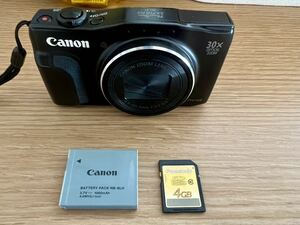 1円スタート Canon PowerShot SX710 HS PC2194 4.5-135.0mm 1:3.2-6.9 コンパクトデジタルカメラ ブラック 簡単動作確認