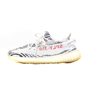 アディダス adidas YEEZY Boost 350 V2 Zebra イージーブースト 350 V2 ゼブラ ローカット スニーカー US9.5 27.5cm 白 CP9654 メンズ