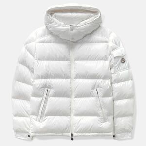 ★定価260,700円★ 現行モデル MONCLER MAYA マヤ ２　モンクレール ダウンジャケット マヤ ホワイト ワッペン DIST 国内正規品 完売 希少