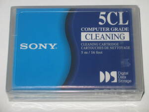 未使用品 SONY DG5CL DDS クリーニングカートリッジ Cleaning Cartridge/ソニー/DAT/デジタル・データ・ストレージ/Digital Data Storage