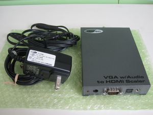 ☆★ジャンク処分品★☆ VGA信号およびオーディオ信号をHDMI信号に変換するコンバーター Gefen EXT-VGAAUD-2-HDMIS -即決有♪