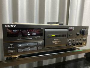 SONY TC-K222ESJ カセットデッキ　3ヘッド　テープデッキ　動作品　リモコン付属　取扱説明書