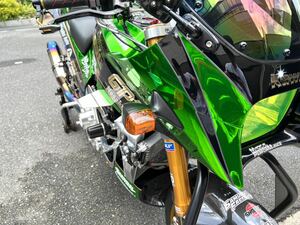 【GPZ900R カナード 特別仕様 】限定数 忍者 ニンジャKawasaki フロントカウル アッパーカウル トップガン ZRX GPZ カスタム ウイング