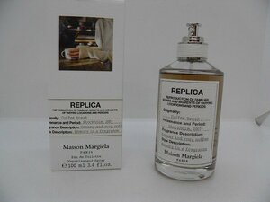 キングラム[41]美品Maison Margiela メゾン マルジェラ REPLICA レプリカ オードトワレ コーヒーブレイク 100ml/残量9割 ユニセックス 中古