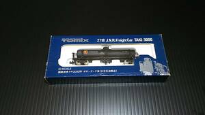 【希少】ＴＯＭＩＸ　２７１８　国鉄貨車タキ３０００形　ボギータンク車（日本石油輸送）　ＭＡＤＥ　ＩＮ　ＨＯＮＧＫＯＮＧ　1981年購入