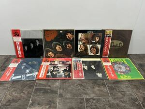 ☆ ビートルズ レコード 8枚セット 洋楽ポップス 音楽 Let It Be WITH the BEATLES 