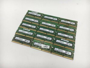 ♪▲【Samsung】ノートPC用 メモリ 4GB DDR4 大量 部品取り 15点セット まとめ売り 0516 13
