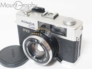 ★実用美品★ KONICA コニカ C35 FD ★完動品★ レンズキャップ付 #i3653