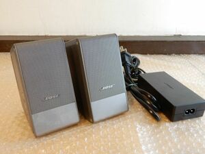 1円〜 中古品 BOSE Computer MusicMonitor スピーカー 有線 シルバー 現状渡し