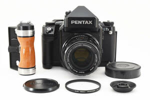 3394 【良品】 PENTAX 67II Super-Multi-Coated TAKUMAR 6x7 105mm 2.4 ペンタックス フィルム ミディアムフォーマット 0229