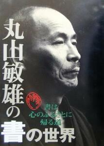 丸山敏雄の書の世界 書は心のふるさとに帰る道／書・書道