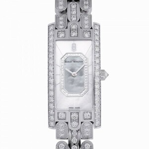 ハリー・ウィンストン HARRY WINSTON アヴェニュー AVCQHM19WW138 ホワイト文字盤 中古 腕時計 レディース