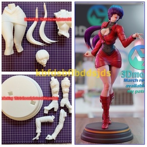 30cm シェルミー KOF ザ・キング・オブ・ファイターズ 樹脂 レジン ガレキ ガレージキット 3D 未塗装 未組立