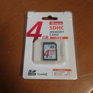 新品　Be VALUE SDカード　4GB メモリーカード