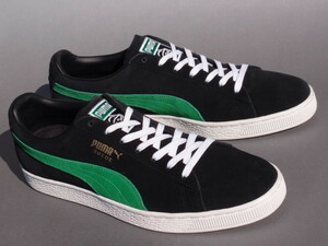 美品!! 30cm 限定 PUMA X-LARGE Suede Classic エクストララージ スエード 別注 コラボ 黒 x 緑