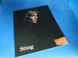 ■Sting NOTHING LIKE THE SUN WORLD TOUR IN JAPAN