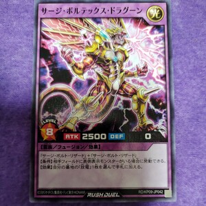 遊戯王 ラッシュデュエル サージ・ボルテックス・ドラグーン ノーマル RD/KP09-JP042