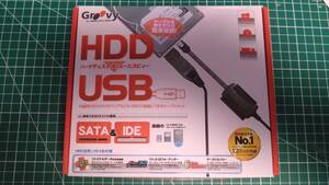 GROOVY グルービー UD-500SA [SATA/IDE USB2.0変換アダプタキット]　①