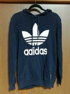 adidas 　ニットパーカー L