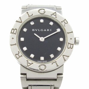 ブルガリ ブルガリ ブルガリ 12Pダイヤ ブランドオフ BVLGARI ステンレススチール 腕時計 SS 中古 レディース