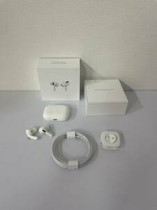 【TN0502】Apple AirPods Pro ワイヤレスイヤホン エアーポッズプロ MWP22J/A A2083 A2084 A2190 充電ケーブル 箱あり