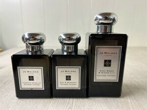 【②-D3】 JO MALONE ジョーマローン コロン 香水 3種 残量多