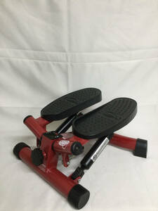 【北見市発】オークローンマーケティング 健康ステッパー ND-1R 赤 健康器具 運動器具