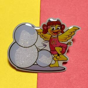 McDonald’s マクドナルド バーディー キャラクター ピンズ ピンバッチ pins アメリカ雑貨 アメリカン雑貨 ピンバッジ