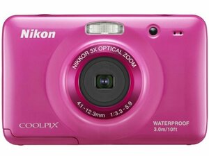 【中古】Nikon デジタルカメラ COOLPIX (クールピクス) S30 ピンク S30PK