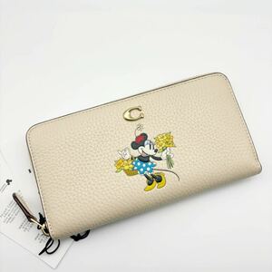 【DISNEY X COACH】アコーディオン ウォレット！ミニーマウス！