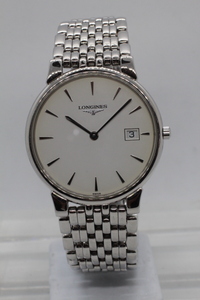 【LONGINES】グランドクラシック SWISS QUARTZ ALL STAINLESS STEEL 中古品時計 電池交換済み 24.3.3