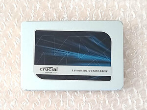 内蔵ハードディスク SSD Crucial MX500 2.5 SSD CT500MX500SSD1 500GB （CrystalDiskInfo：正常）