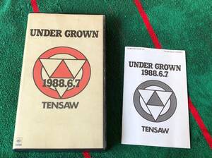 TENSAW/UNDER GROWN 1988.6.7 中古VT ビデオテープ テンソー