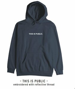 PUBLIC THIS IS PUBLIC HOODIE XLサイズ　CAPITA　VANS　スノーボード　BURTON　UNION　FLUX　MOSS　Deeluxe　FIX BINDING　PUBLIC