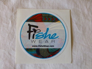 Fishe WEAR ステッカー Fishe WEAR FisheWear FISHEWEAR トラウト TROUT FLYFISHING フライフィッシング usa