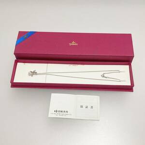 TASAKI 田崎 タサキ SILVER 925 刻印 本真珠 ネックレス 40cm 4.2g アクセサリー