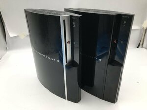 ♪▲【SONY ソニー】PS3 PlayStation3 40/20GB 2点セット CECHH00/CECHB00 まとめ売り 0424 2