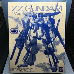 MG 1/100 ダブルゼータガンダム Ver.Ka ［クリアカラー ］　未開封新品　イベント限定 ZZガンダム カトキハジメ