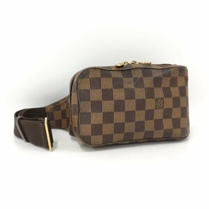 ●ルイヴィトン LOUIS VUITTON ジェロニモス ボディバッグ ダミエ・エベヌ N51994[Jコレ]D16TA50