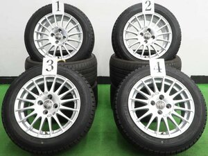 4本 OZレーシング 15インチ 6.5J +43 4H 100 スタッドレス グッドイヤー アイスナビ ZEAⅡ タイヤおまけ 185/60R15 アクア ヴィッツ ヤリス