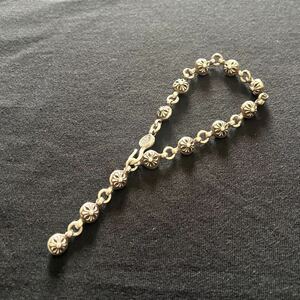 Chrome Hearts Cross Ball Bracelet