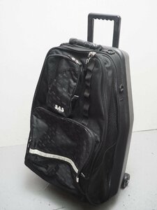 USED SAS エスエーエス 縦型 キャスターバッグ 寸法:46x75x35cm キャリーバッグ 旅行用 2分割 スキューバダイビング用品 [N56453]