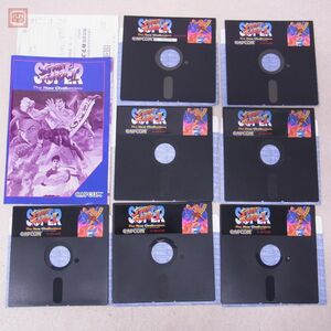 ※FD・取説のみ X68000 5インチFD スーパーストリートファイターII SUPER STREET FIGHTER II カプコン CAPCOM【PP