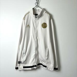 adidas サッカー 中東 トラックジャケット 白金 XL S1901