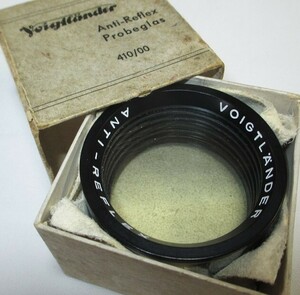 Voigtlnder/フォクトレンデル・Anti-Reflex Probegas 410/00 詳細不詳　です。 